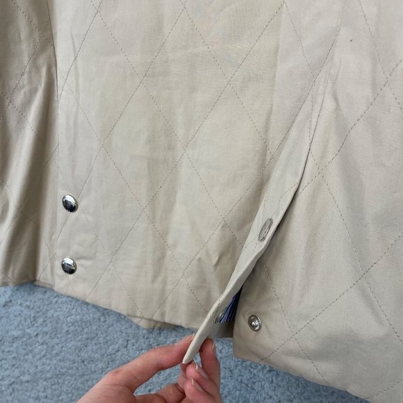 Women's jacket Brooks Brothers Quilted Barn Snap Coat size 8 - Picture 10 of 12